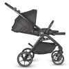 Carucior modular 2in1 Coccolle Serry Jet black+ Scoica auto iSize Coccolle Knox Black