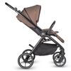 Carucior modular 2in1 Coccolle Serry Light taupe+ Scoica auto iSize Coccolle Knox Black