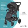 Carucior modular 2in1 Coccolle Serry Jet black+ Scoica auto iSize Coccolle Knox Black
