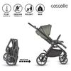 Carucior modular 2in1 Coccolle Serry Moss green+ Scoica auto iSize Coccolle Knox Black