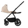 Carucior 2 in 1, Lionelo, Meril, Cu landou si scaun cu dimensiune XL, Reversibil, Cu sistem de ventilatie 3D, Cu accesorii, Pana la 22 kg, Conform cu EN1888-1 EN1888-2, EN1466, Bej, Culoare: Bej