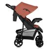 Carucior sport, Lionelo, Emma Plus, Cu tavita, 2 Suporturi pentru pahar, Geanta accesorii, Conform cu standardul european de securitate EN1888-1, Roz, Culoare: Roz