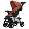 Carucior sport, Lionelo, Emma Plus, Cu tavita, 2 Suporturi pentru pahar, Geanta accesorii, Conform cu standardul european de securitate EN1888-1, Roz, Culoare: Roz