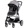 Carucior Chipolino Vista 2 in 1 cloud grey, Culoare: Gri