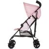 Carucior sport Chipolino Point pink marshmallow, Culoare: Roz