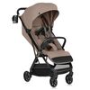 Carucior sport, Lionelo, Bess, Greutate 7.5 kg, Sustine 22 kg, 6 luni+, Capotina impermeabila si protectie SPF 50+, Include suport sticla, Pliere cu o singura mana, Maner pentru transport, Bej, Culoare: Bej
