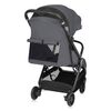 Carucior sport, Lionelo, Bess, Greutate 7.5 kg, Sustine 22 kg, 6 luni+, Capotina impermeabila si protectie SPF 50+, Include suport sticla, Pliere cu o singura mana, Maner pentru transport, Gri, Culoare: Gri