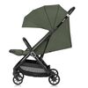 Carucior sport, Lionelo, Bess, Greutate 7.5 kg, Sustine 22 kg, 6 luni+, Capotina impermeabila si protectie SPF 50+, Include suport sticla, Pliere cu o singura mana, Maner pentru transport, Verde, Culoare: Verde