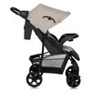 Carucior sport, Lionelo, Emma Plus, Cu tavita, 2 Suporturi pentru pahar, Geanta accesorii, Conform cu standardul european de securitate EN1888-1, Bej, Culoare: Bej