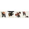 Carucior sport, Lionelo, Emma Plus, Cu tavita, 2 Suporturi pentru pahar, Geanta accesorii, Conform cu standardul european de securitate EN1888-1, Roz, Culoare: Roz