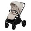 Carucior sport, Lionelo, Mika Plus, Cadru din aluminiu, Copertina XXL, Spatar reglabil in 3 pozitii, Cu accesorii, Pana la 22 kg, 6-48 luni; EN1888-1, EN1888-2 EN1466, Bej, Culoare: Bej