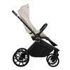 Carucior sport, Lionelo, Mika Plus, Cadru din aluminiu, Copertina XXL, Spatar reglabil in 3 pozitii, Cu accesorii, Pana la 22 kg, 6-48 luni; EN1888-1, EN1888-2 EN1466, Bej, Culoare: Bej