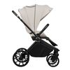 Carucior sport, Lionelo, Mika Plus, Cadru din aluminiu, Copertina XXL, Spatar reglabil in 3 pozitii, Cu accesorii, Pana la 22 kg, 6-48 luni; EN1888-1, EN1888-2 EN1466, Bej, Culoare: Bej