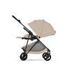 Carucior Cybex Melio Carbon 2 in 1, Almond Beige, Culoare: Bej