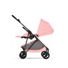 Carucior Cybex Melio Carbon B 2 in 1, Candy Pink, Culoare: Roz