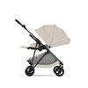 Carucior Cybex Melio Carbon 2 in 1, Dune Grey, Culoare: Gri