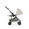Carucior Cybex Melio Carbon 2 in 1, Dune Grey, Culoare: Gri