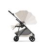 Carucior Cybex Melio Carbon 2 in 1, Dune Grey, Culoare: Gri