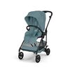 Carucior Cybex Melio Carbon 2 in 1, Stormy Blue, Culoare: Albastru