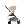 Carucior Cybex Melio Carbon 2 in 1, Almond Beige, Culoare: Bej