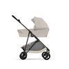 Carucior Cybex Melio Carbon 2 in 1, Dune Grey, Culoare: Gri