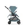 Carucior Cybex Melio Carbon B, Stormy Blue, Culoare: Albastru