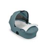 Carucior Cybex Melio Carbon 2 in 1, Stormy Blue, Culoare: Albastru