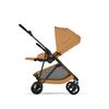 Carucior Cybex Melio Carbon B, Cinnamon Yellow, Culoare: Cognac