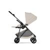 Carucior Cybex Melio Carbon 2 in 1, Dune Grey, Culoare: Gri