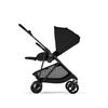 Carucior Cybex Melio Carbon 2 in 1, Magic Black, Culoare: Negru