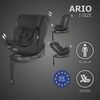 Scaun auto iSize 40-150 cm Coccolle Ario Midnight Black