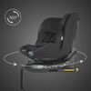 Scaun auto iSize 40-150 cm Coccolle Ario Midnight Black