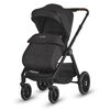 Sistem modular 3in1 Coccolle Aspen Jet Black + Scoica auto iSize Coccolle Knox Black