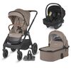 Sistem modular 3in1 Coccolle Aspen Sand beige + Scoica auto iSize Coccolle Knox Black