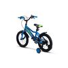 Bicicleta Copii 4-6 ani Rich R1605A 16", Albastru/Verde