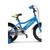 Bicicleta Copii 4-6 ani Rich R1605A 16", Albastru/Verde