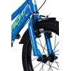 Bicicleta Copii 4-6 ani Rich R1605A 16", Albastru/Verde
