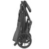 Carucior sport, Lionelo, Mira, Maner reglabil in 5 pozitii, Spatar si suport de picioare reglabile, Plasa de tantari si suport biberon incluse, Pana la 22 kg, 6 luni+, Conform cu EN1888-1, EN1888-2, Testare SGS, Gri, Culoare: Gri