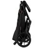 Carucior sport, Lionelo, Mira, Maner reglabil in 5 pozitii, Spatar si suport de picioare reglabile, Plasa de tantari si suport biberon incluse, Pana la 22 kg, 6 luni+, Conform cu EN1888-1, EN1888-2, Testare SGS, Negru, Culoare: Negru