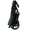 Carucior sport, Lionelo, Mira, Maner reglabil in 5 pozitii, Spatar si suport de picioare reglabile, Plasa de tantari si suport biberon incluse, Pana la 22 kg, 6 luni+, Conform cu EN1888-1, EN1888-2, Testare SGS, Verde, Culoare: Verde