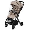Carucior sport, Lionelo, Tansi, Pliere automata, Ultracompact, Manevrare cu o mana, Roti cu tehnologie GravelTech, Spatar si suport picioare reglabile, 6-48 luni, Sustine 22 kg, Bej, Culoare: Bej