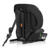 Scaun auto i-Size, Lionelo, Levi Fix, 76 - 150 cm, 1/2/3, ISOFIX + Top Tether, Tetiera reglabila in 10 pozitii, Insertie ergonomica Dri-Seat, Tapiterie lavabila, Testat la impact, Baza lata, Cotiere practice, Conform cu R129, Gri, Culoare: Gri