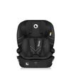 Scaun auto i-Size, Lionelo, Levi Fix, 76 - 150 cm, 1/2/3, ISOFIX + Top Tether, Tetiera reglabila in 10 pozitii, Insertie ergonomica Dri-Seat, Tapiterie lavabila, Testat la impact, Baza lata, Cotiere practice, Conform cu R129, Negru, Culoare: Negru
