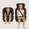 Scaun auto i-Size, Lionelo, Levi Fix, 76 - 150 cm, 1/2/3, ISOFIX + Top Tether, Tetiera reglabila in 10 pozitii, Insertie ergonomica Dri-Seat, Tapiterie lavabila, Testat la impact, Baza lata, Cotiere practice, Conform cu R129, Negru, Culoare: Negru