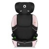 Scaun auto i-Size, Lionelo, Levi Fix, 76 - 150 cm, 1/2/3, ISOFIX + Top Tether, Tetiera reglabila in 10 pozitii, Insertie ergonomica Dri-Seat, Tapiterie lavabila, Testat la impact, Baza lata, Cotiere practice, Conform cu R129, Roz, Culoare: Roz