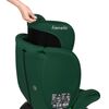 Scaun auto, Lionelo, Bastiaan i-Size, 4 in 1, Protectie laterala, Cu spatar inclinabil in 4 pozitii, Cu tetiera reglabila in 7 pozitii, Rotire 360 grade, Top Tether, 0-36 Kg, 40-150 cm, Cu Isofix, Conform cu ECE R129/03, Verde, Culoare: Verde