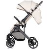 Carucior sport Chipolino Omnia cu maner reversibil cashmere, Culoare: Crem