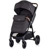 Carucior sport Chipolino Ultera cu husa picioare blackberry, Culoare: Negru