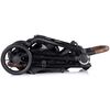 Carucior sport Chipolino Ultera cu husa picioare blackberry, Culoare: Negru