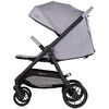 Carucior sport Chipolino Ultera cu husa picioare platinum, Culoare: Gri